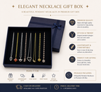 LUXURY VELVET NECKLACE GIFT BOX (8 Pices ) ✨