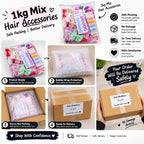 Premium China Imported Hair Accessories Mix 1 KG Wholesale Pack