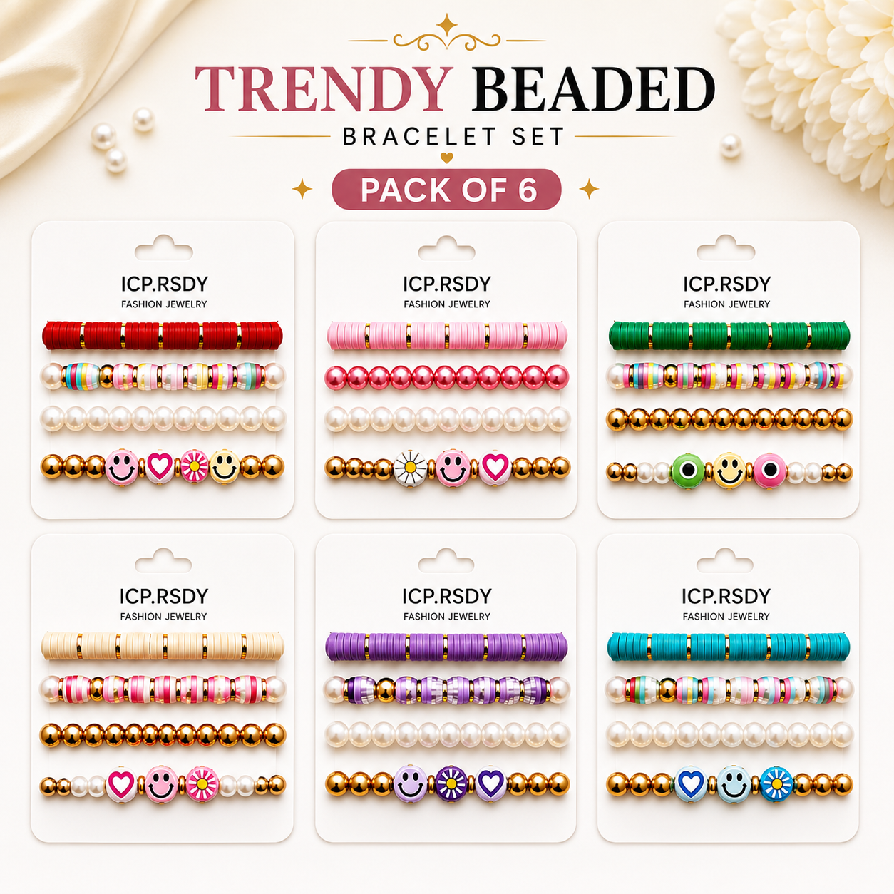 Bracelet Value Pack – 6 Cards